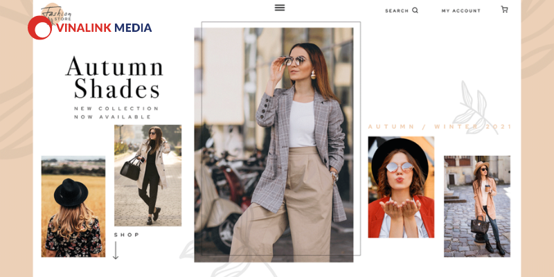 Mẫu landing page bán hàng thời trang